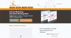 Desktop Screenshot of activeweb.com